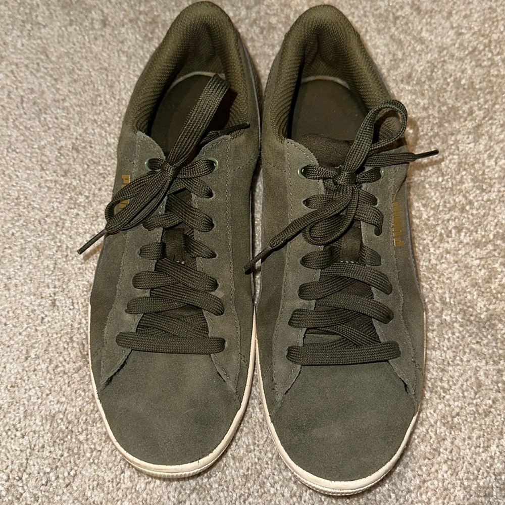 Puma Women's Sneakers in Olive
